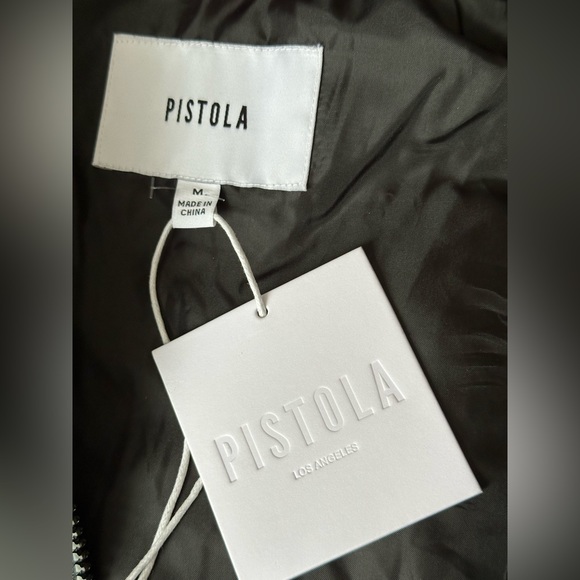 NEW Pistola Callista Puffer Jacket with Removable Sleeves size Medium - Picture 9 of 16